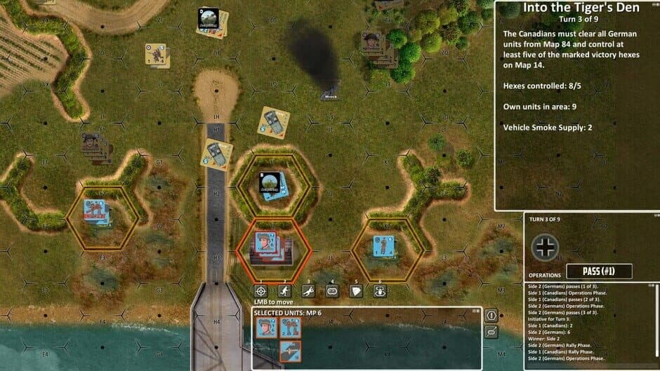 Скриншот 4 из Lock 'n Load Tactical Digital: Battles to the Rhine - Battlepack