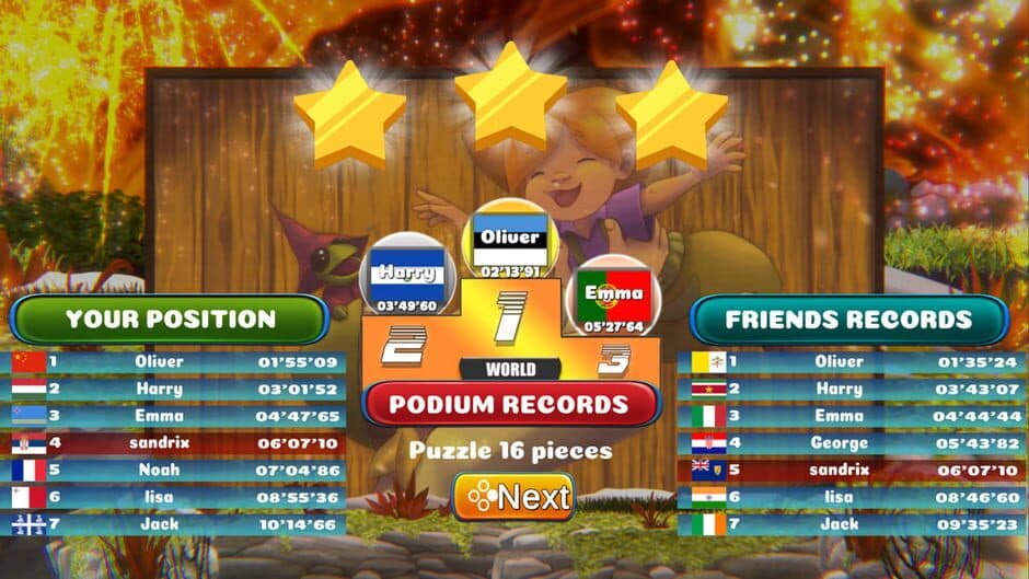 Скриншот 5 из #Pinocchio: Super Puzzles Dream