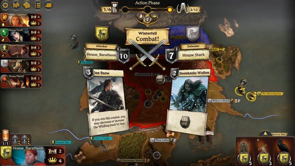 Скриншот 1 из A Game of Thrones: The Board Game - Digital Edition: A Dance With Dragons