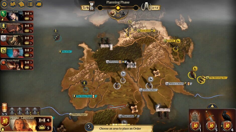 Скриншот 2 из A Game of Thrones: The Board Game - Digital Edition: A Dance With Dragons