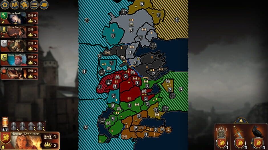 Скриншот 5 из A Game of Thrones: The Board Game - Digital Edition: A Dance With Dragons