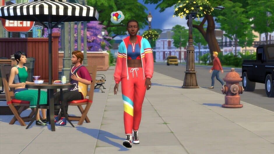 Скриншот 2 из The Sims 4: Throwback Fit Kit