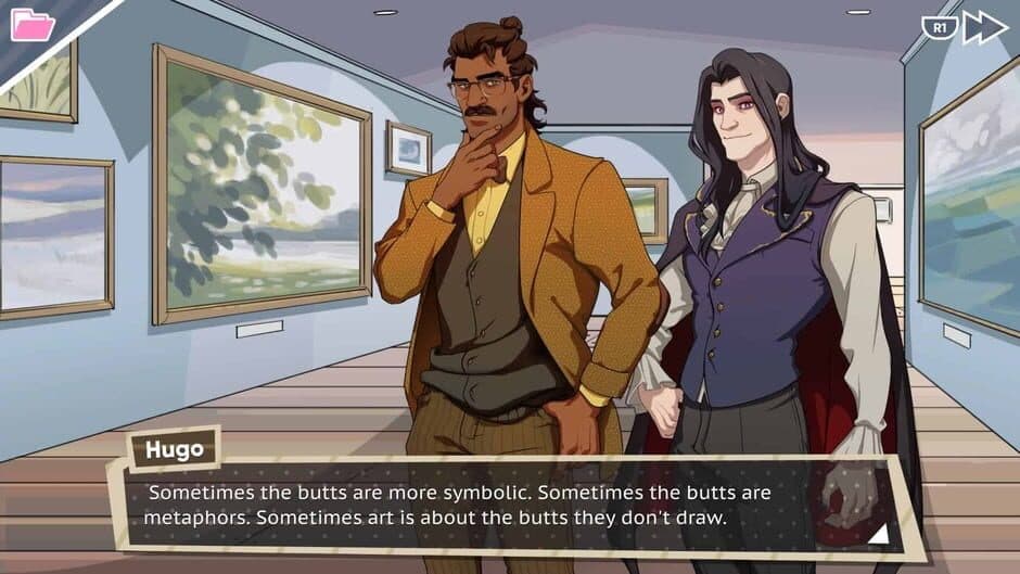 Скриншот 1 из Dream Daddy: Dadrector's Cut