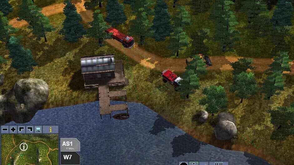 Скриншот 2 из Firefighter Command: Raging Inferno