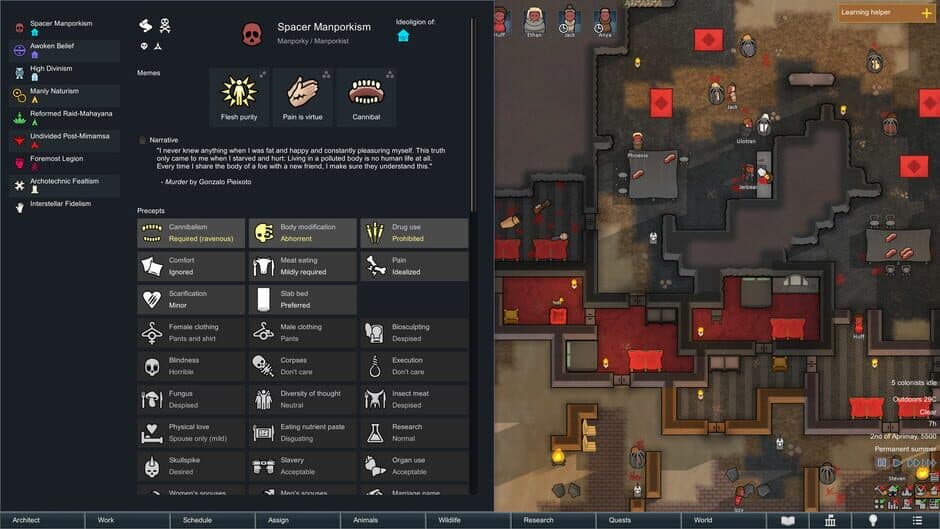 Скриншот 4 из RimWorld: Ideology