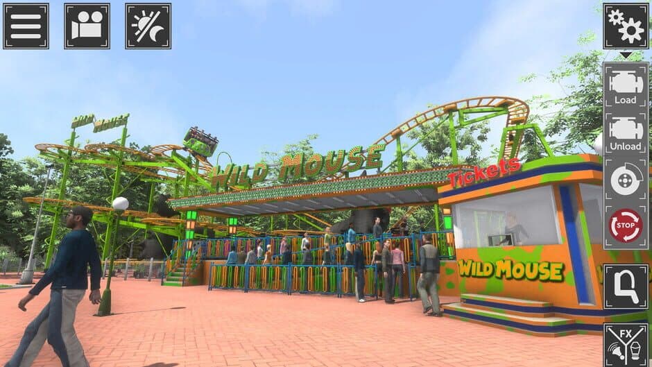 Скриншот 4 из Theme Park Simulator: Collector's Edition