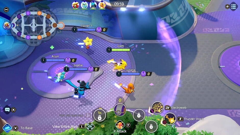 Скриншот 5 из Pokémon Unite