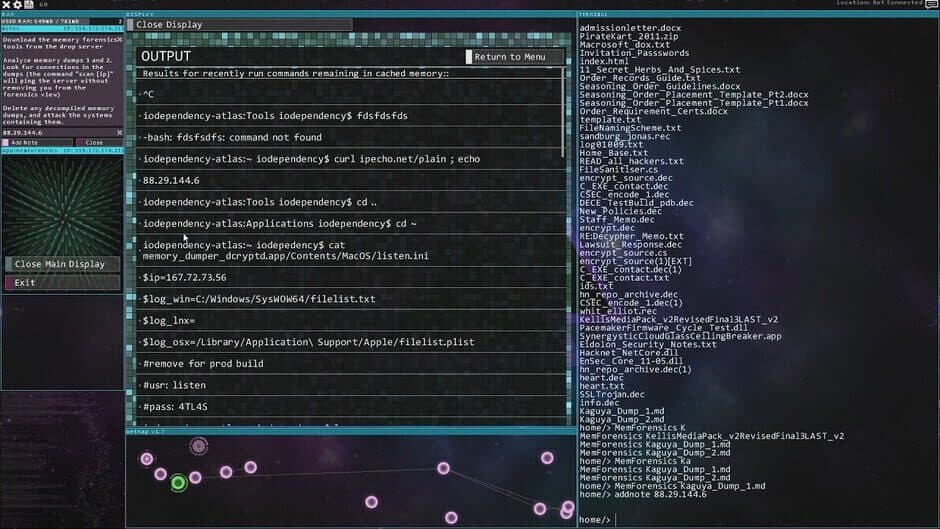 Скриншот 2 из Hacknet: Complete Edition