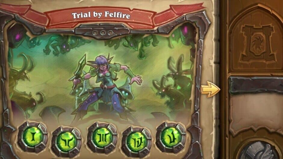 Скриншот 2 из Hearthstone: Ashes of Outland - Trial by Felfire