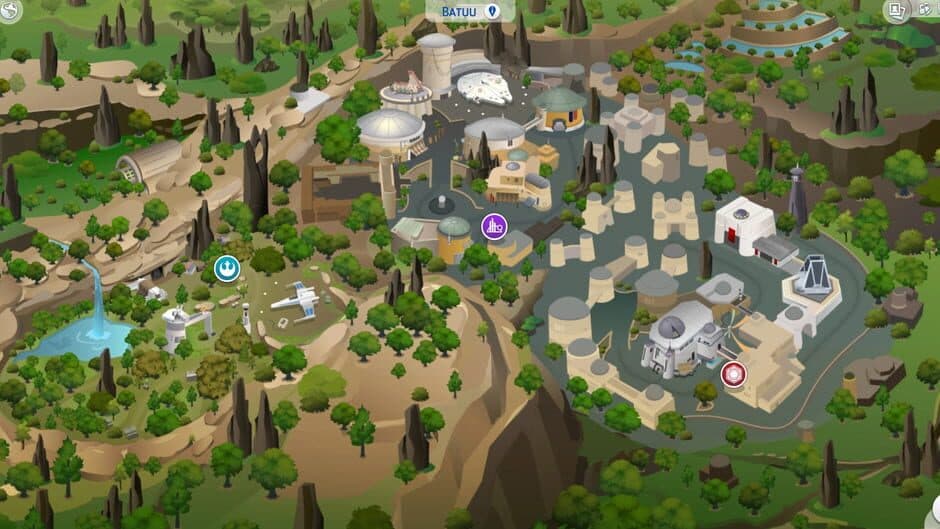 Скриншот 6 из The Sims 4: Journey to Batuu