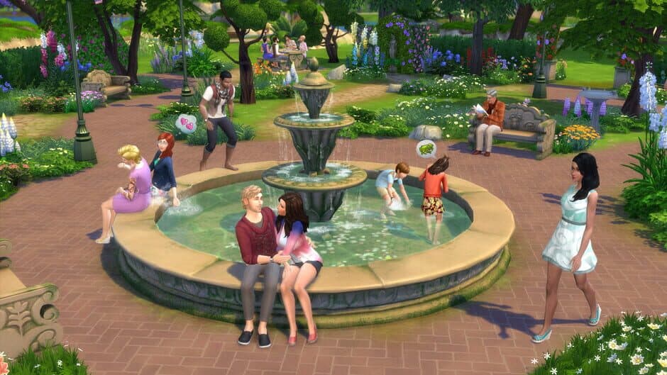 Скриншот 7 из The Sims 4: Romantic Garden Stuff