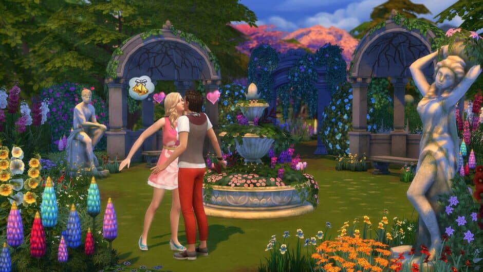 Скриншот 8 из The Sims 4: Romantic Garden Stuff