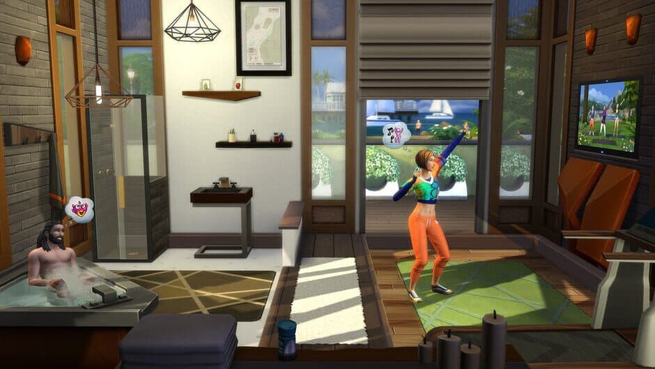 Скриншот 5 из The Sims 4: Fitness Stuff