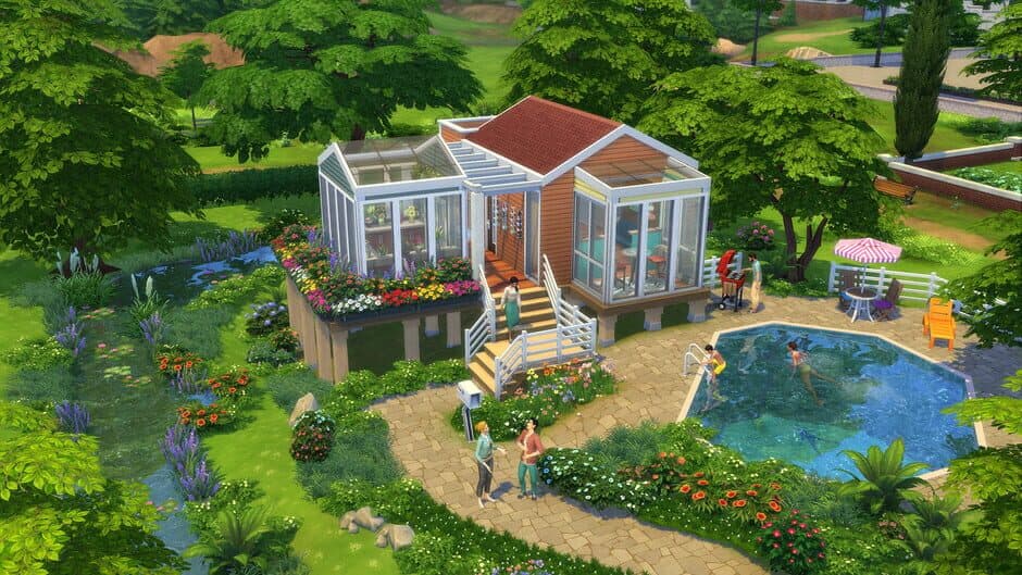 Скриншот 3 из The Sims 4: Tiny Living Stuff