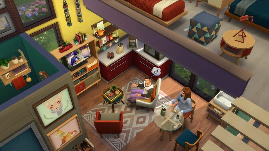 Скриншот 4 из The Sims 4: Tiny Living Stuff