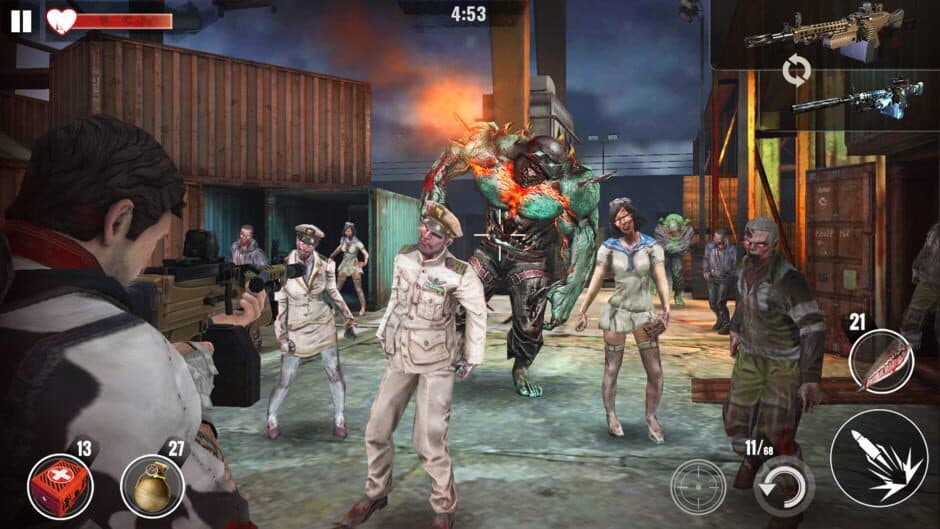 Скриншот 2 из Zombie Hunter: Mobile Shooting Game