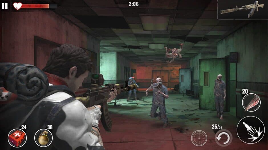 Скриншот 3 из Zombie Hunter: Mobile Shooting Game