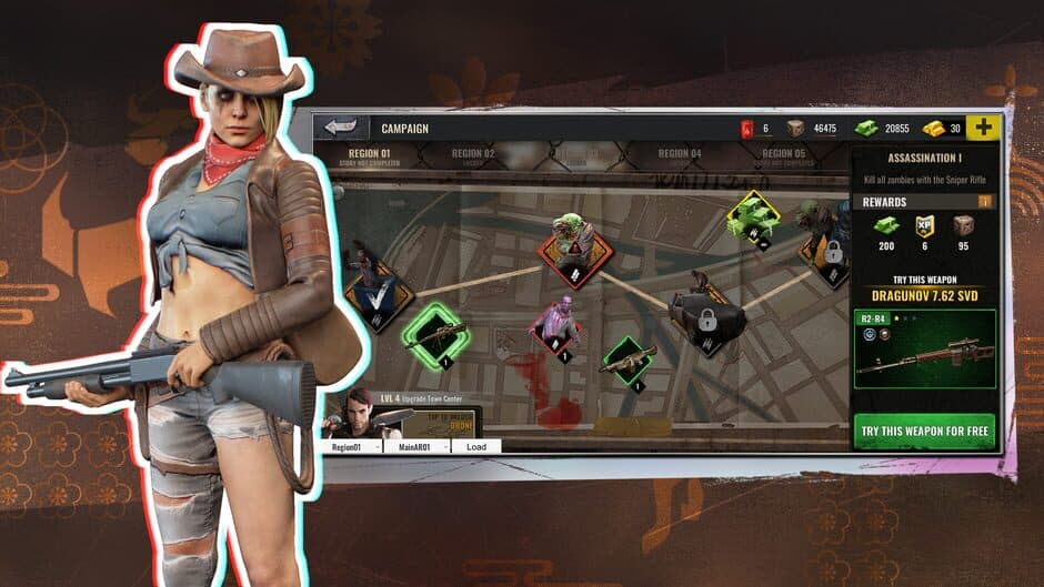 Скриншот 6 из Zombie Hunter: Mobile Shooting Game