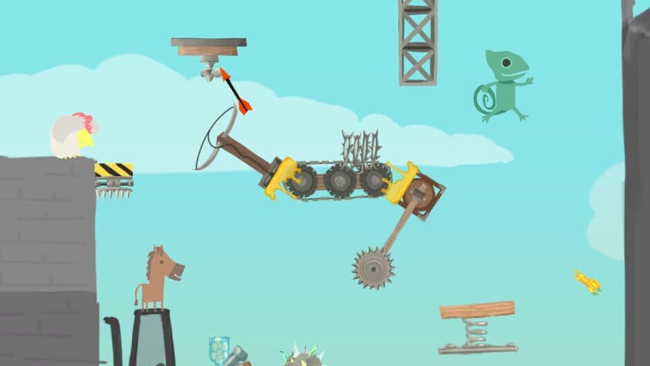 Скриншот 3 из Ultimate Chicken Horse: A-Neigh-Versary Edition
