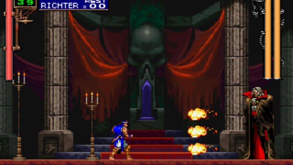 Скриншот 2 из Akumajou Dracula X: Gekka no Yasoukyoku