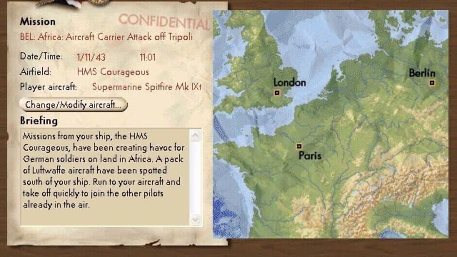 Скриншот 2 из Microsoft Combat Flight Simulator: WWII Europe Series - Behind Enemy Lines