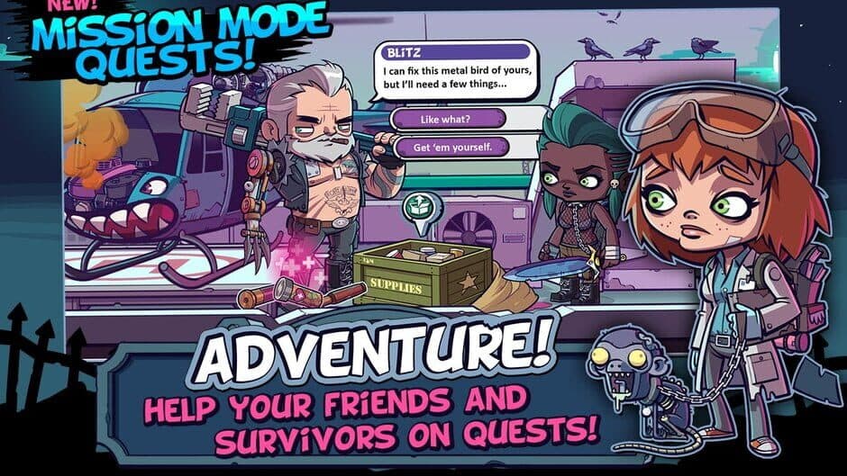 Скриншот 3 из Zombies Ate My Friends