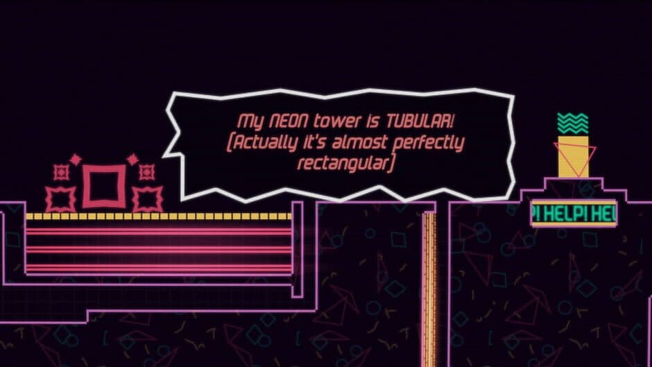 Скриншот 1 из Big Neon Tower vs. Tiny Square