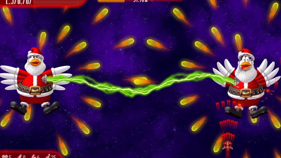 Скриншот 1 из Chicken Invaders 4: Christmas Edition