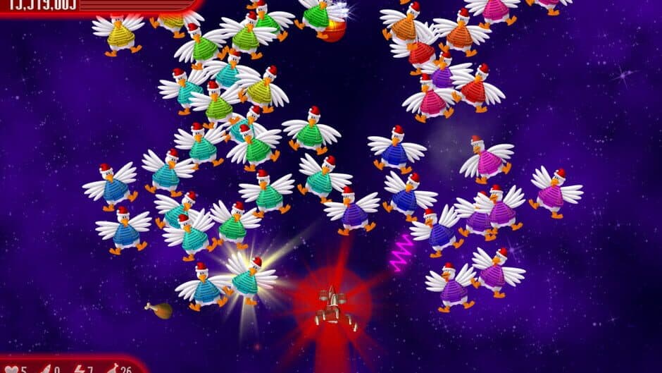 Скриншот 2 из Chicken Invaders 4: Christmas Edition