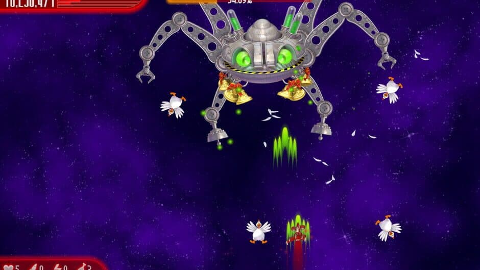 Скриншот 7 из Chicken Invaders 4: Christmas Edition