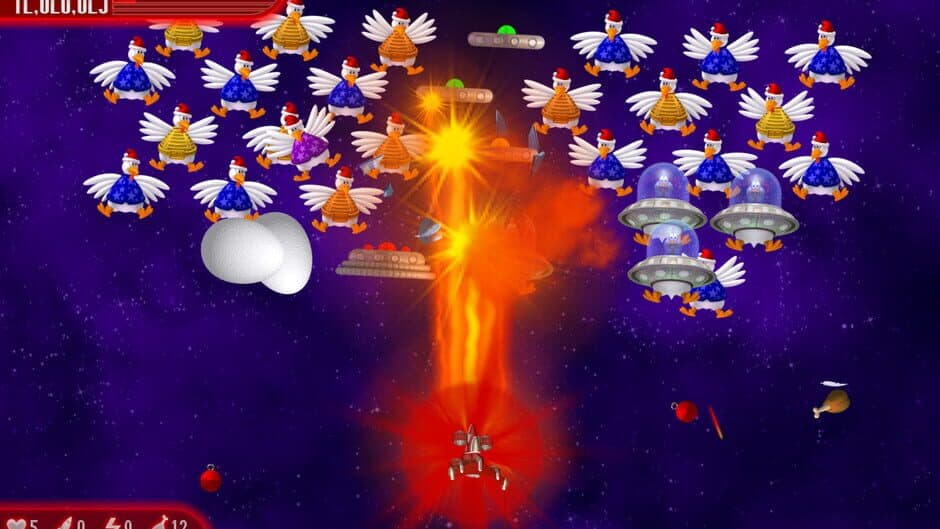 Скриншот 8 из Chicken Invaders 4: Christmas Edition
