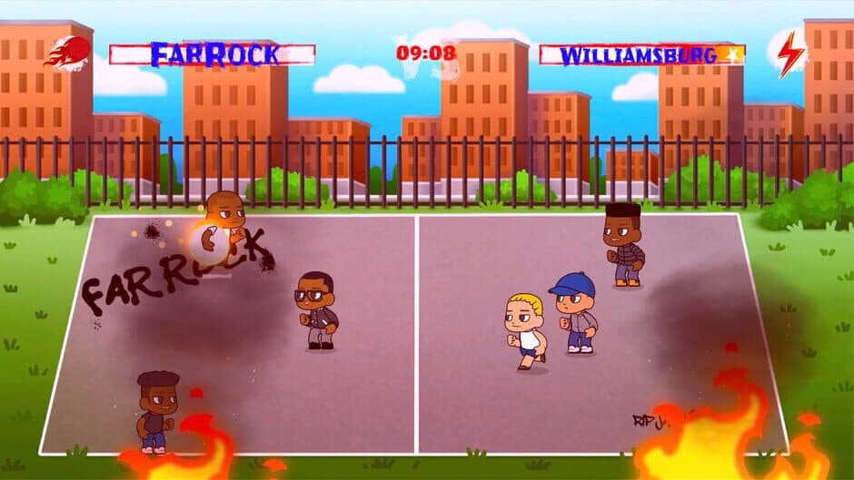 Скриншот 3 из FarRock Dodgeball