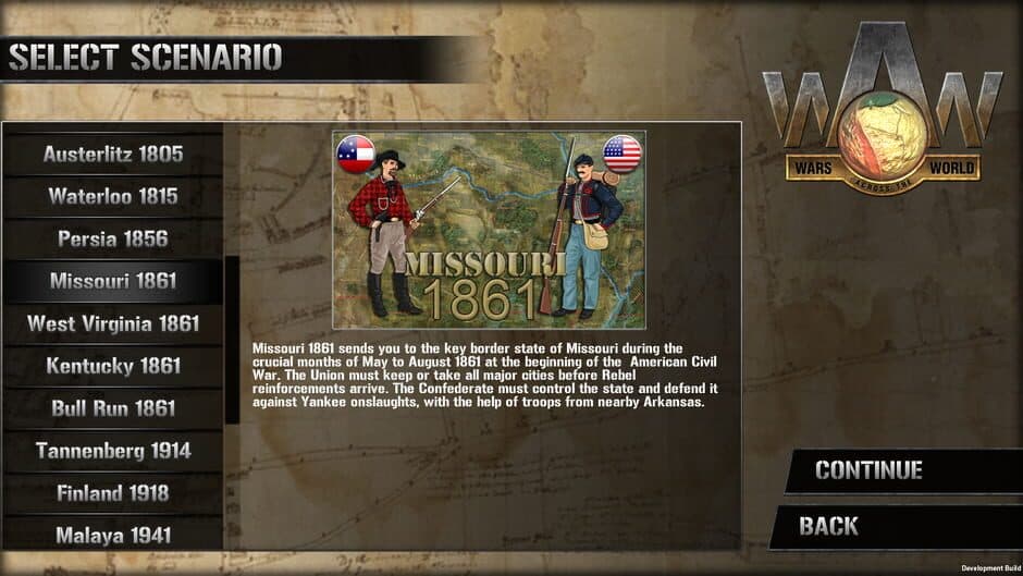 Скриншот 1 из Wars Across the World: Missouri 1861