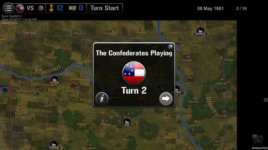 Скриншот 8 из Wars Across the World: Missouri 1861