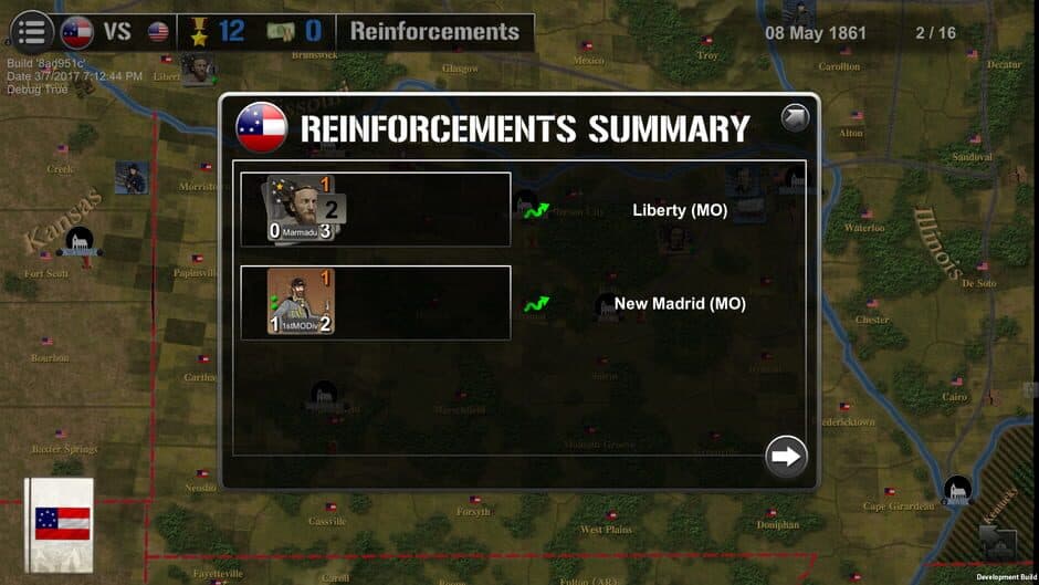 Скриншот 9 из Wars Across the World: Missouri 1861