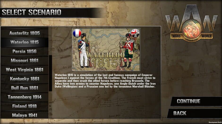 Скриншот 1 из Wars Across the World: Waterloo 1815