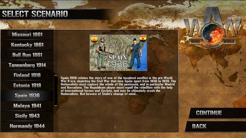 Скриншот 8 из Wars Across the World: Spain 1936
