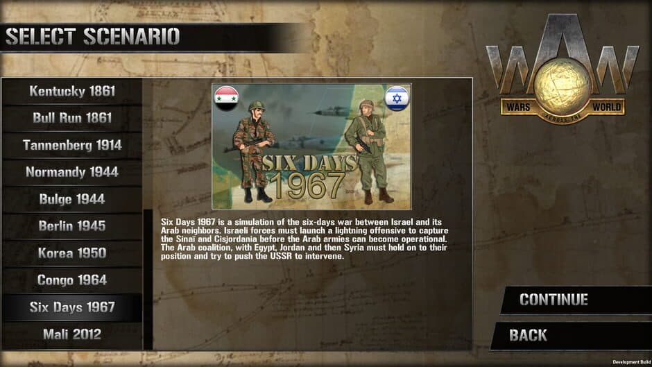 Скриншот 1 из Wars Across the World: Six Days 1967