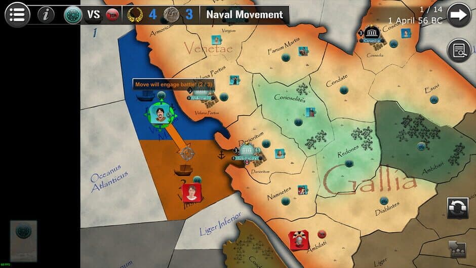 Скриншот 3 из Wars Across the World: Caesar 56