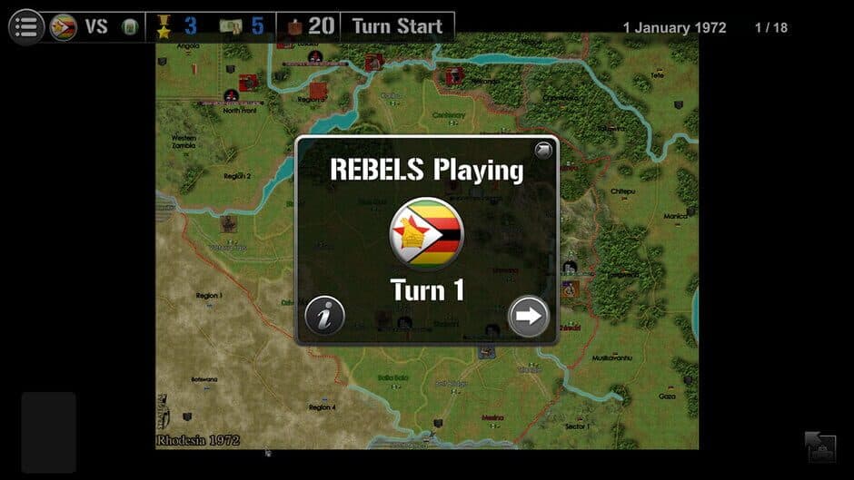 Скриншот 3 из Wars Across the World: Rhodesia 1972