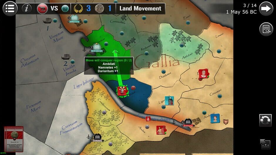 Скриншот 11 из Wars Across the World: Caesar 56