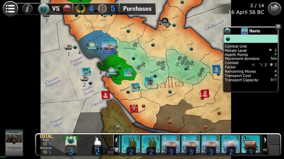 Скриншот 12 из Wars Across the World: Caesar 56