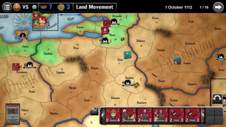 Скриншот 7 из Wars Across the World: Byzantium 1116
