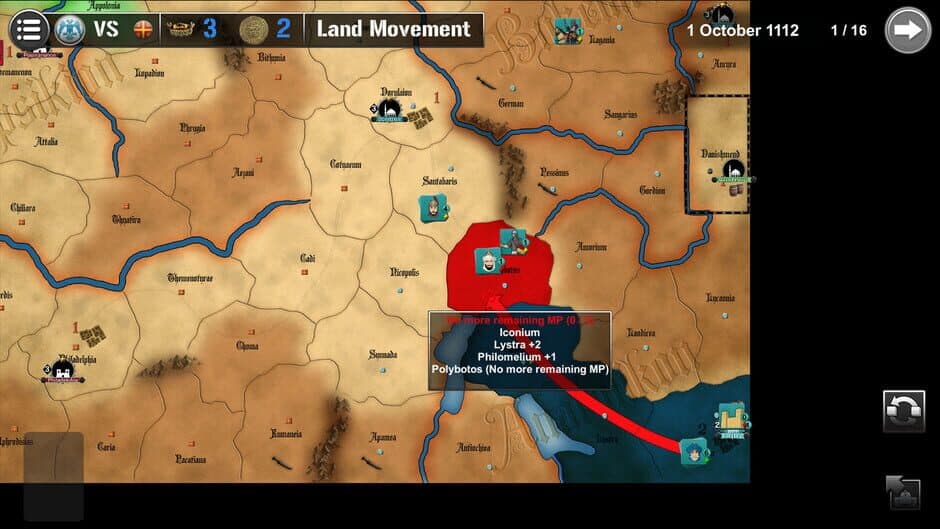 Скриншот 11 из Wars Across the World: Byzantium 1116
