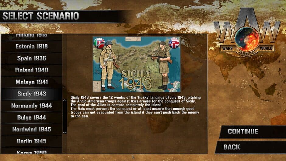 Скриншот 11 из Wars Across the World: Sicily 1943