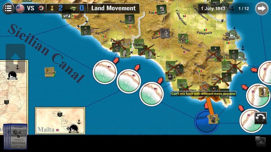 Скриншот 12 из Wars Across the World: Sicily 1943