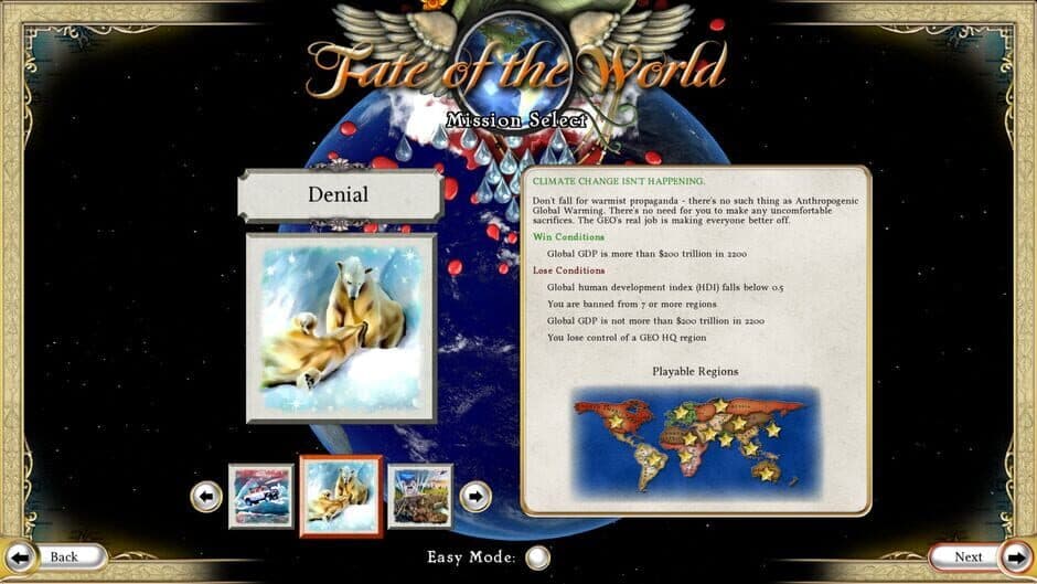 Скриншот 1 из Fate of the World: Denial