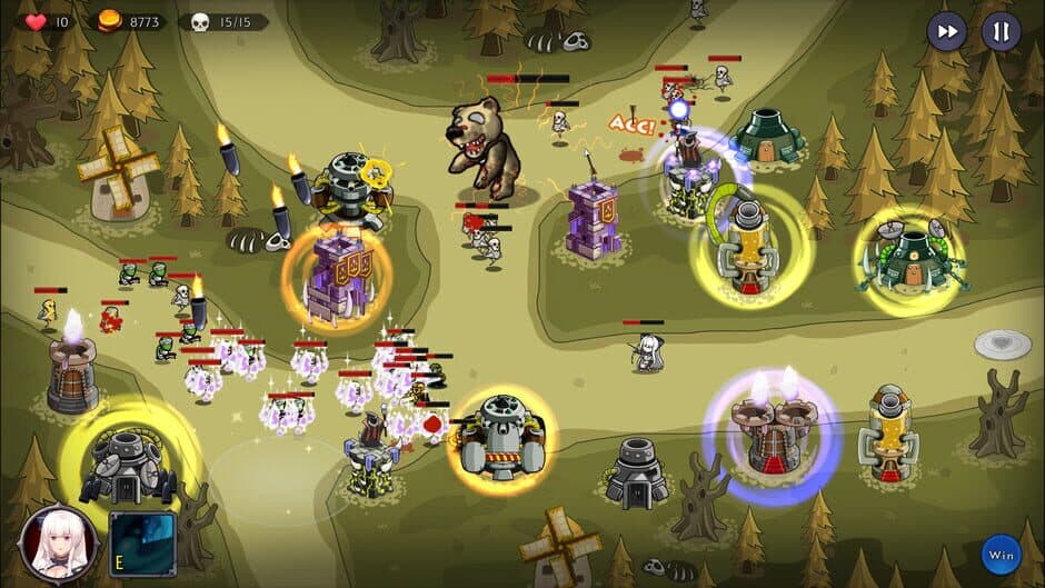Скриншот 4 из Beautiful Mystic Defenders
