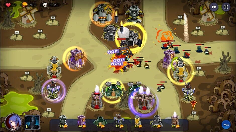 Скриншот 2 из Beautiful Mystic Defenders