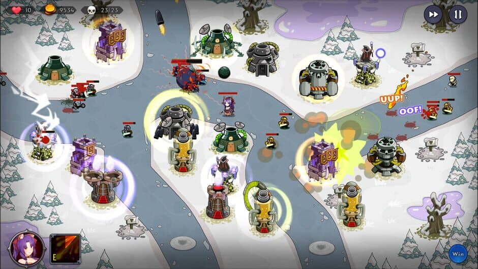 Скриншот 3 из Beautiful Mystic Defenders